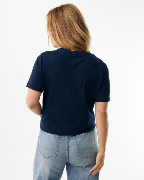 Clover logo t-shirt midnight blue