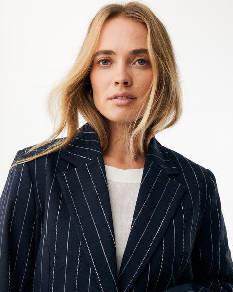 Pinstripe blazer
