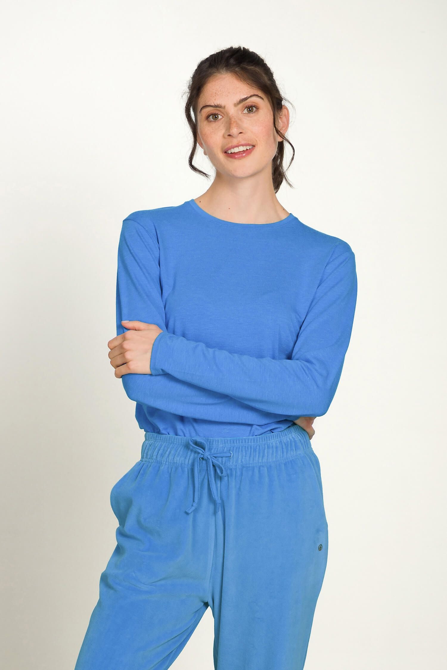 Tom Top Lange Mouw Blauw