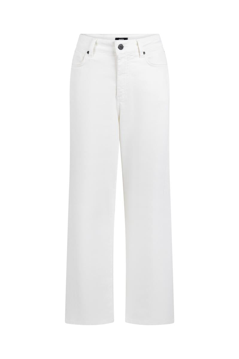 JONE WIDE LEG JEANS IN OFF WHITE