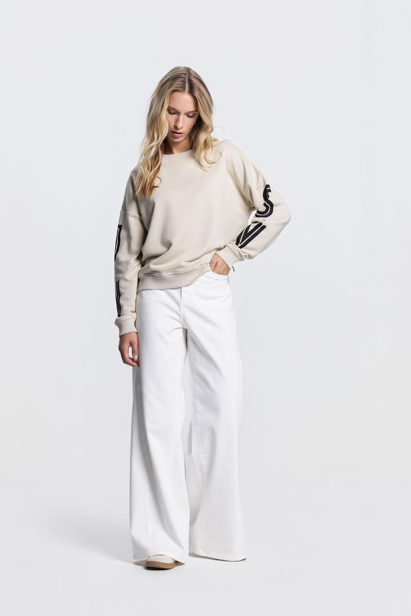 MALISSA ARTWORK SWEATER IN KLEI