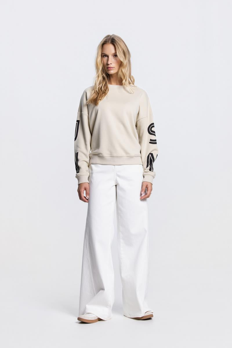 MALISSA ARTWORK SWEATER IN KLEI