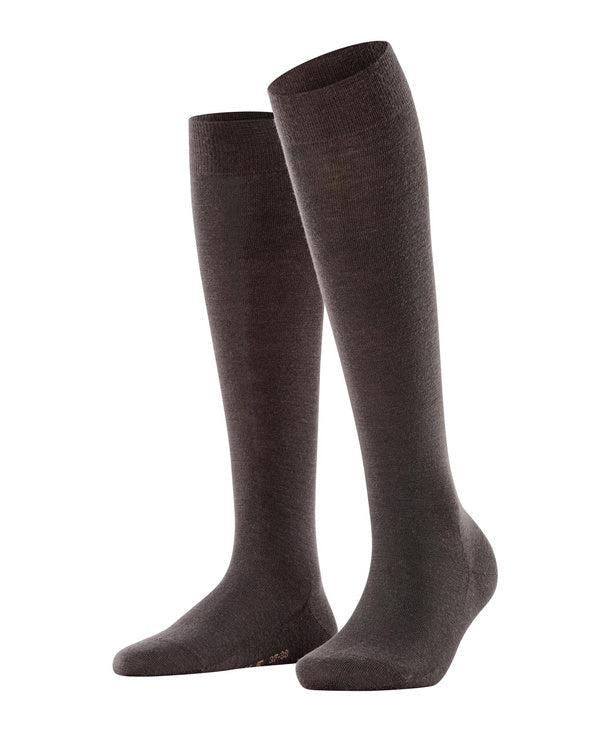 Falke Softmerino kniekous (47438, kleur 5239 dark brown)