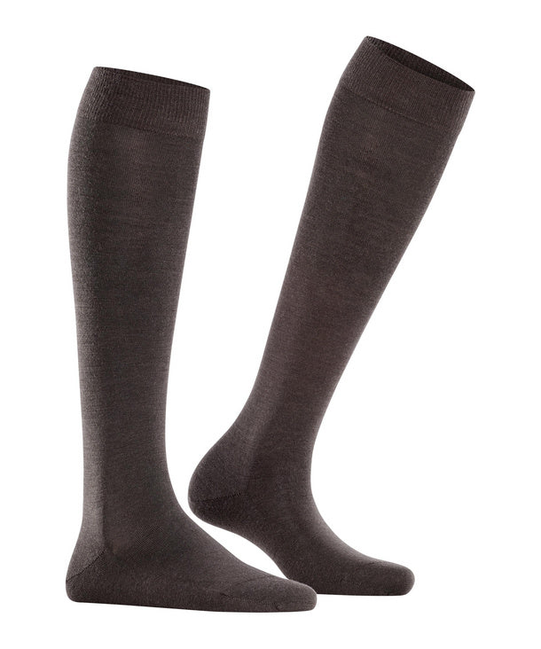 Falke Softmerino kniekous (47438, kleur 5239 dark brown)