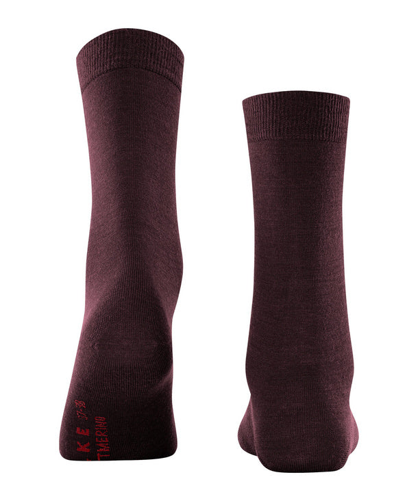 Falke Softmerino Sok (47488, kleur 8596 Bordeauxrood)