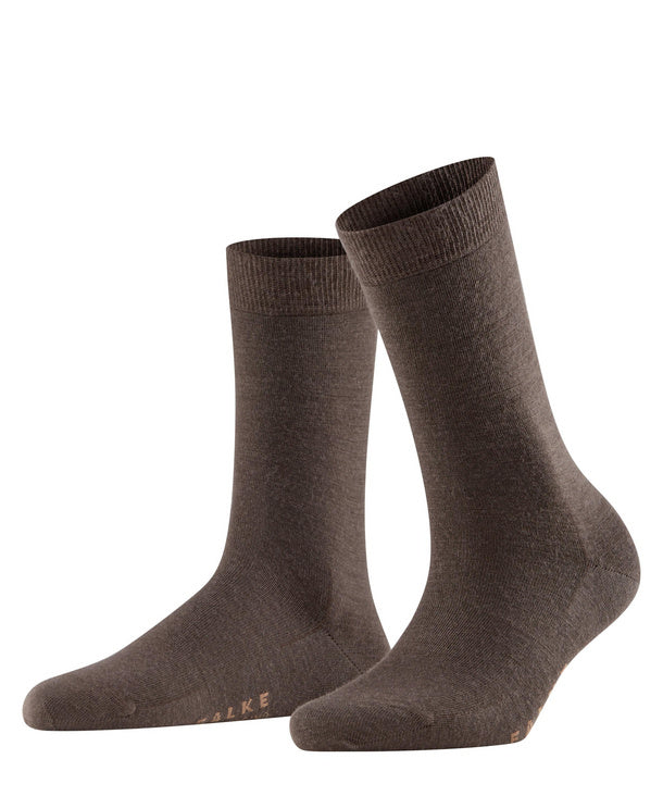 Falke Softmerino Sok (47488, kleur 5239 dark brown)