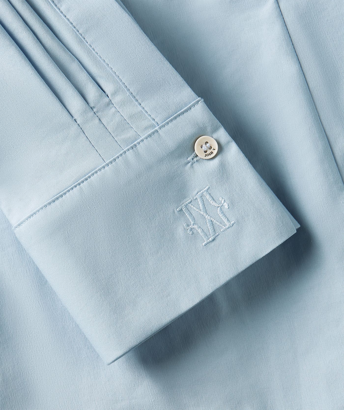 LUANN fitted blouse - fresh blue