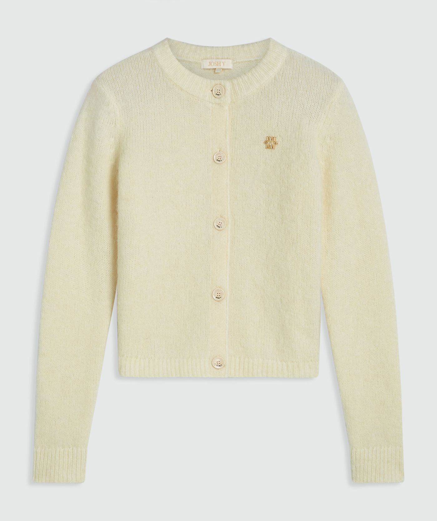 PAULINE regular fit vest - butter yellow