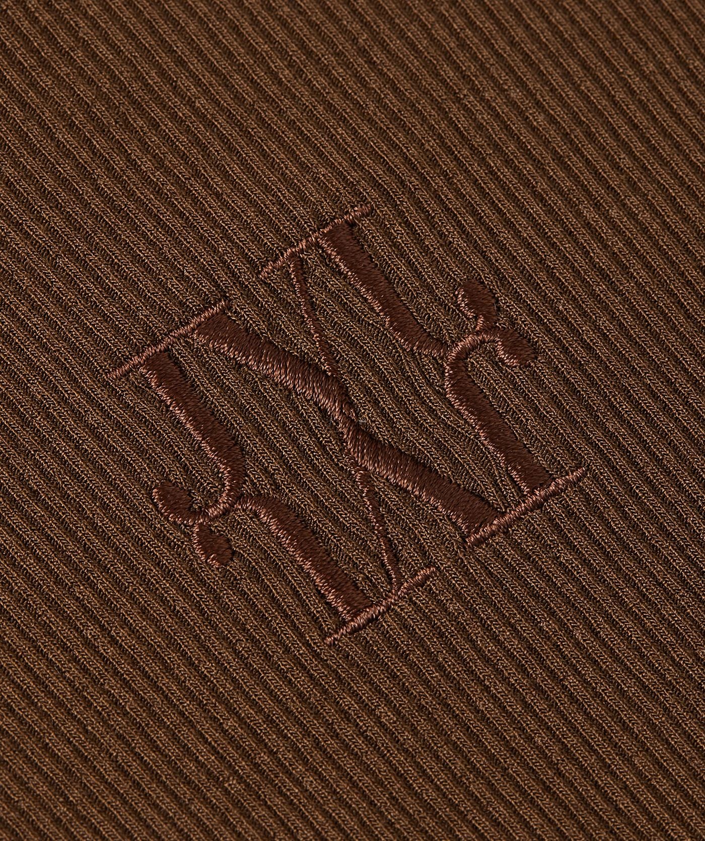 ATLAS super fitted top - brown