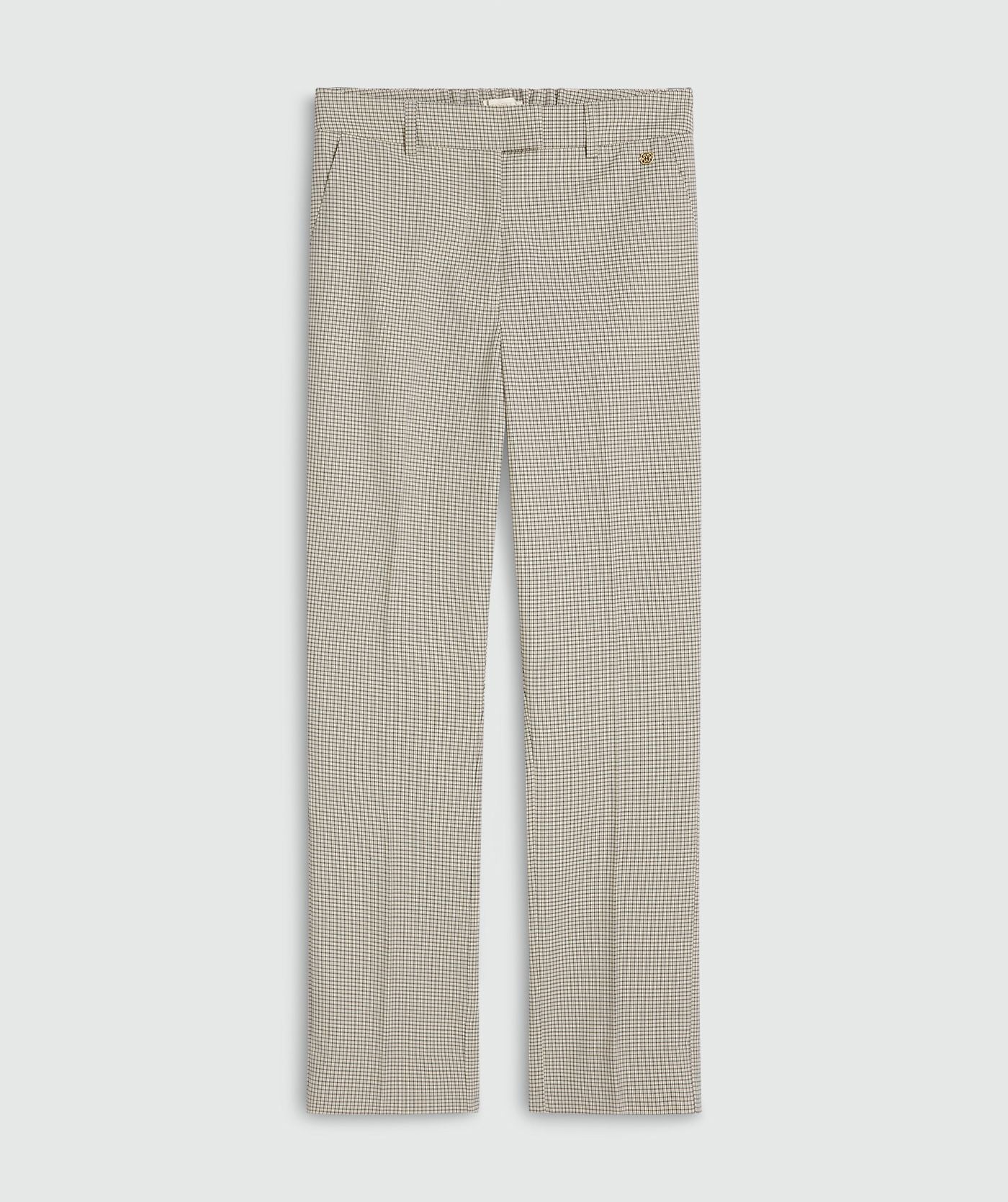 RYKER mid rise pantalon - stone check