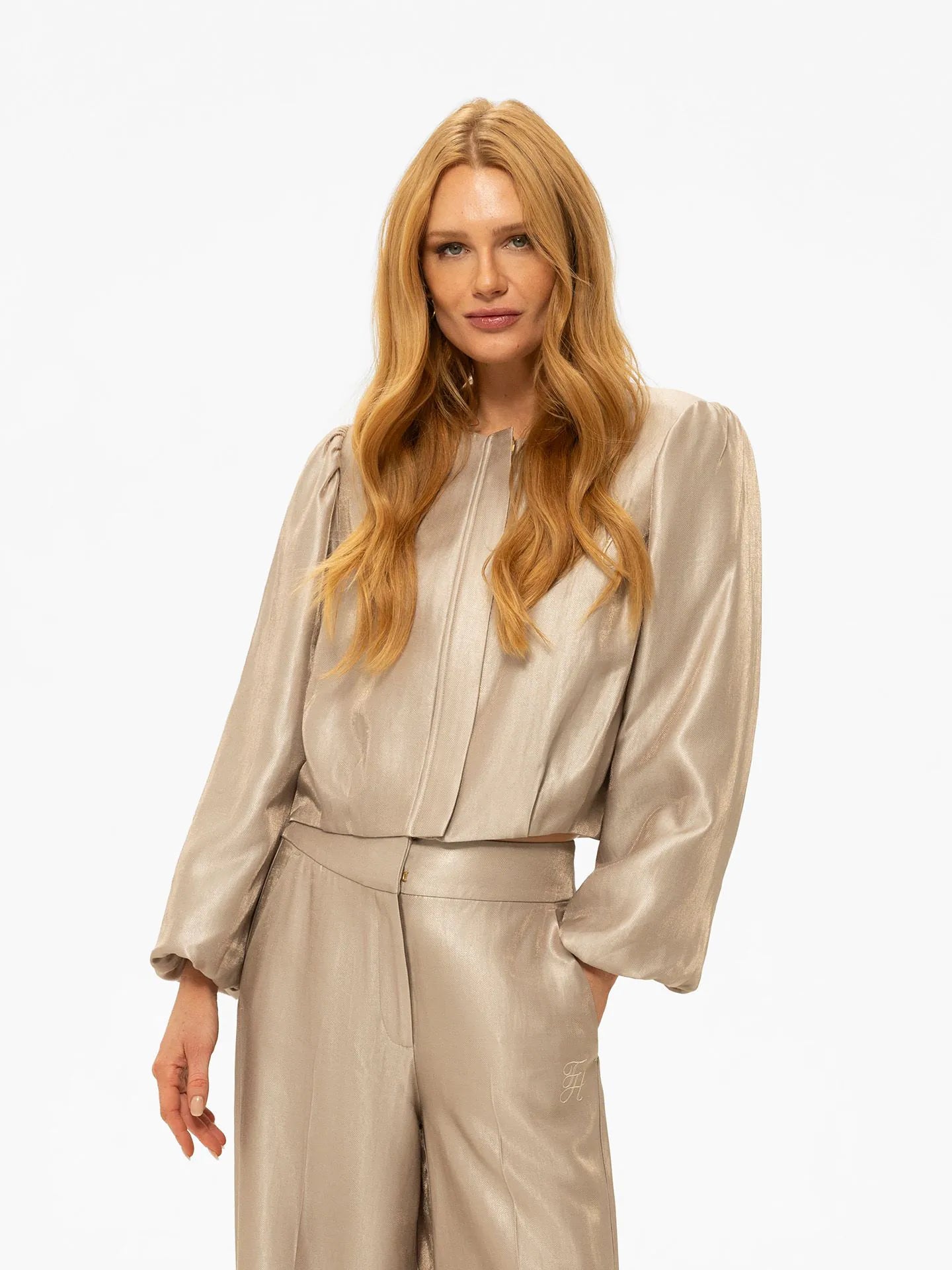 MANOUK Top - Feather Grey