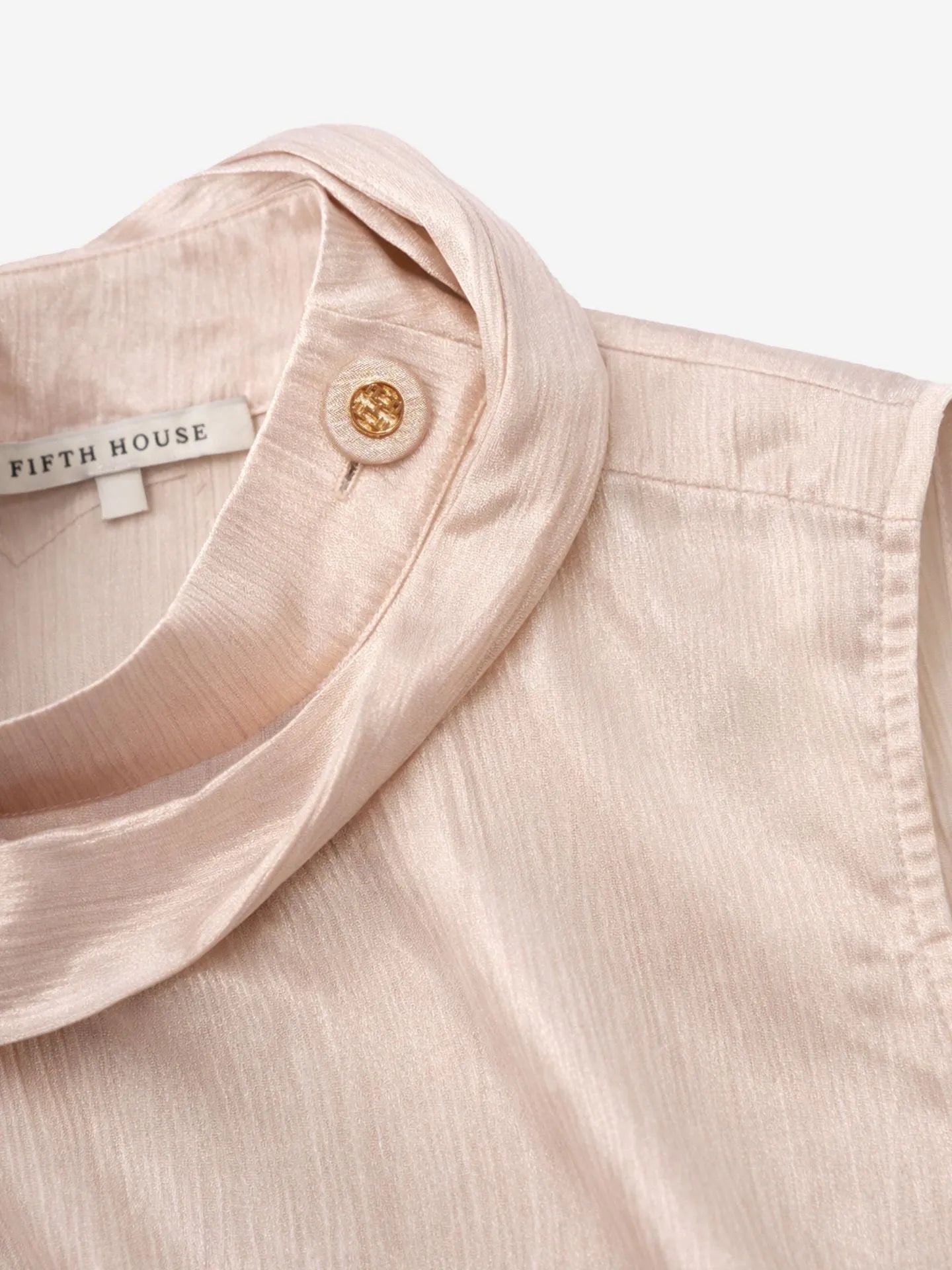 Sleeveless top with ribbon tie
Marli Top