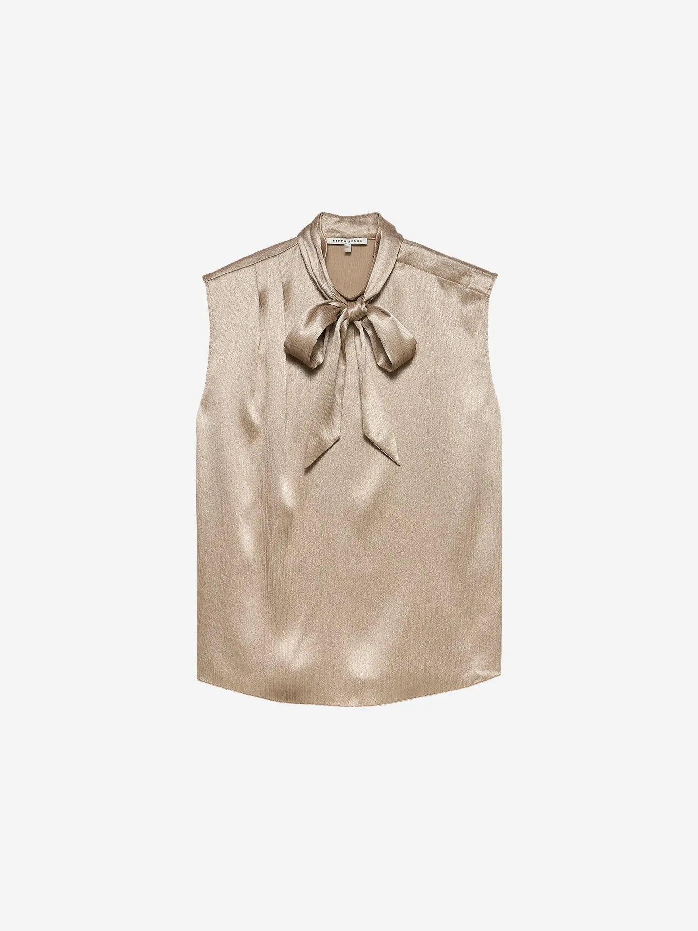 Mouwloze top met striklint
Marli Top