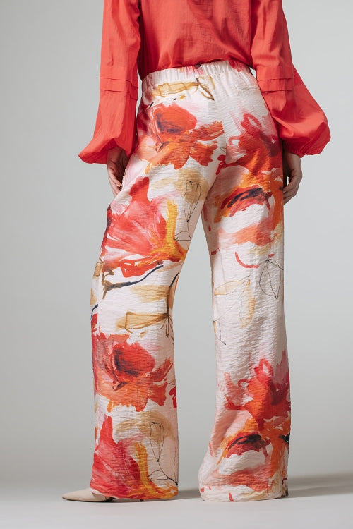 Rob Palazzobroek met botanische print