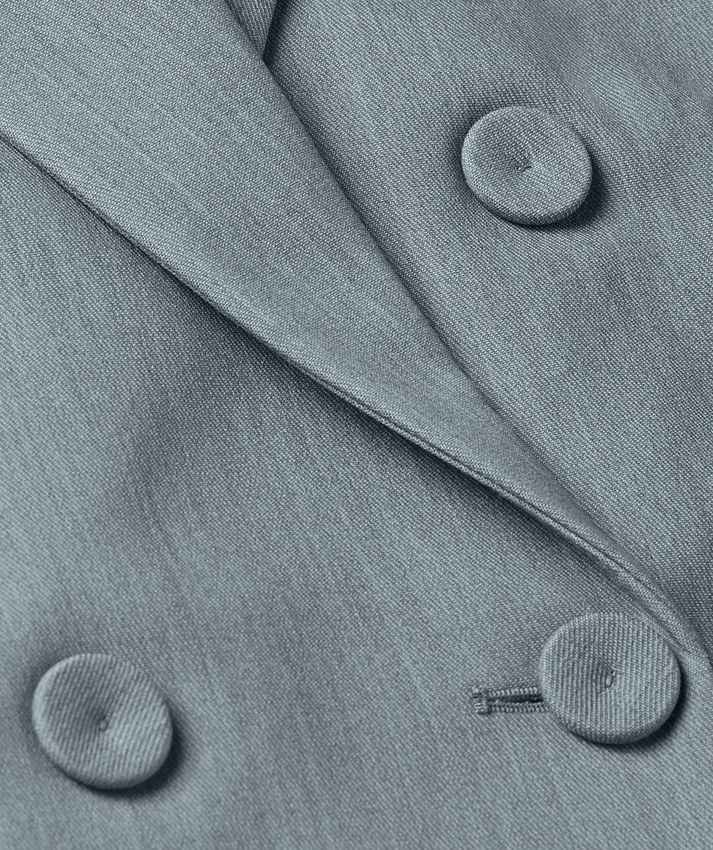 KASSIDY fitted blazer - sky blue melange