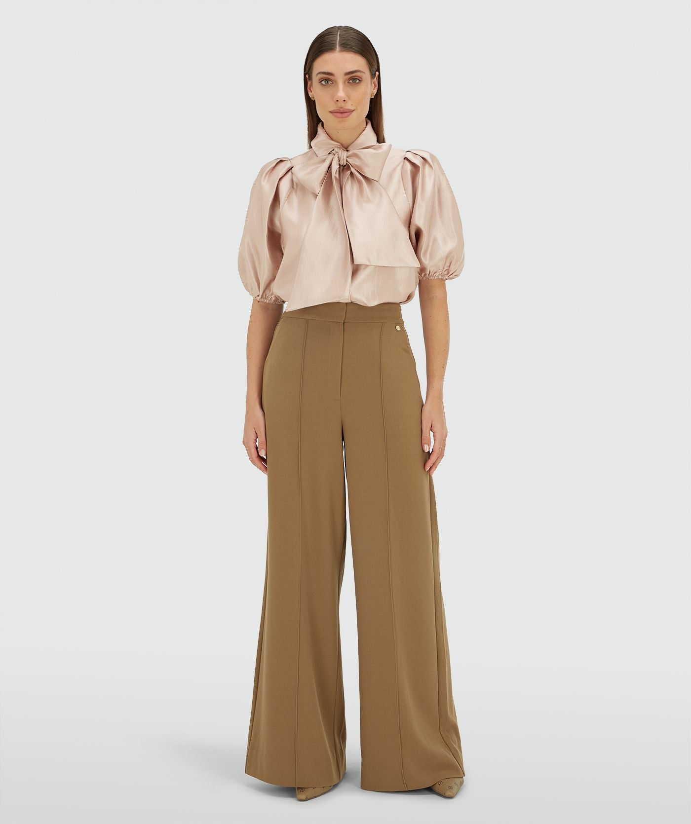 SYLVIANA regular fit blouse - dusty pink