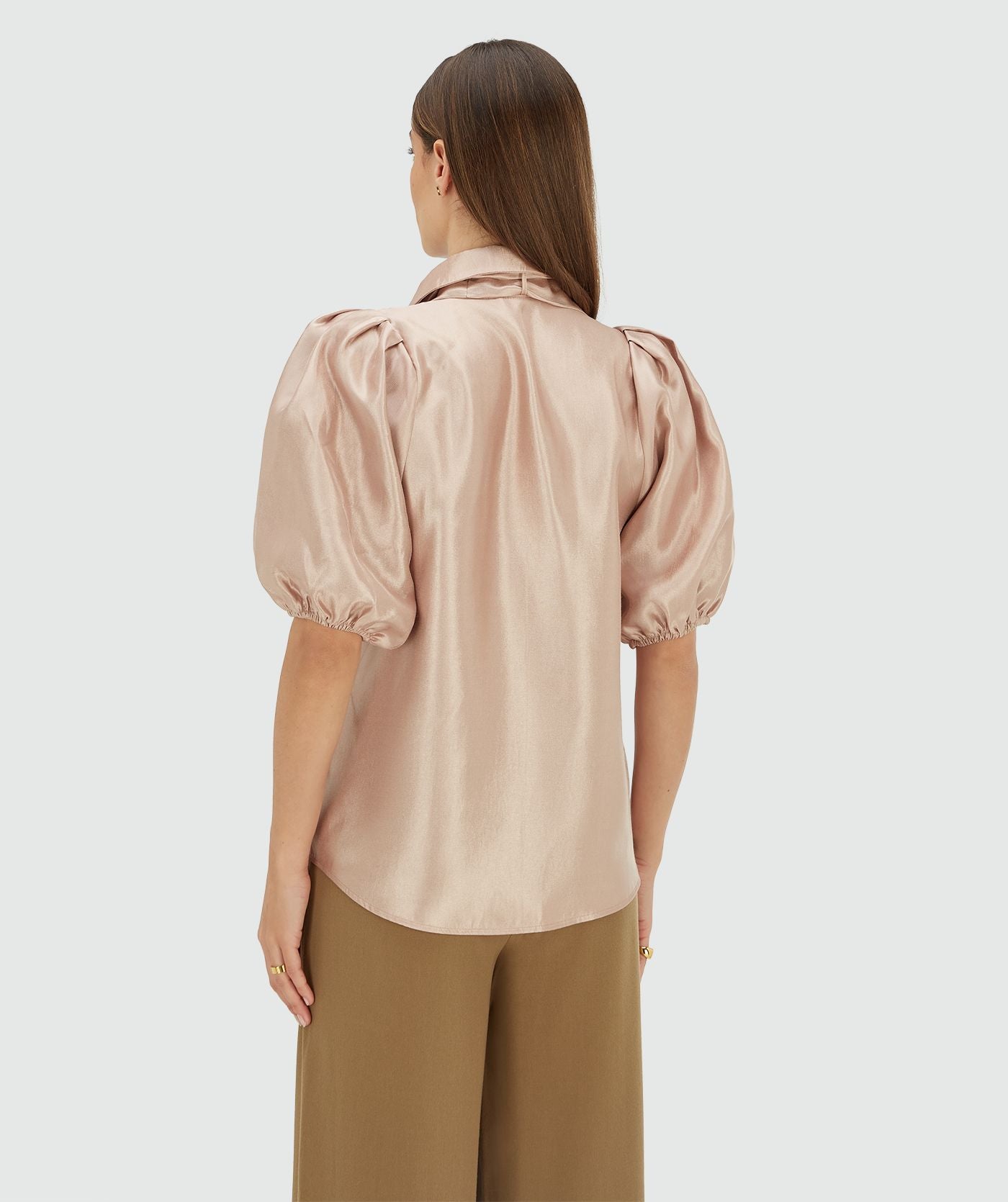 SYLVIANA regular fit blouse - dusty pink