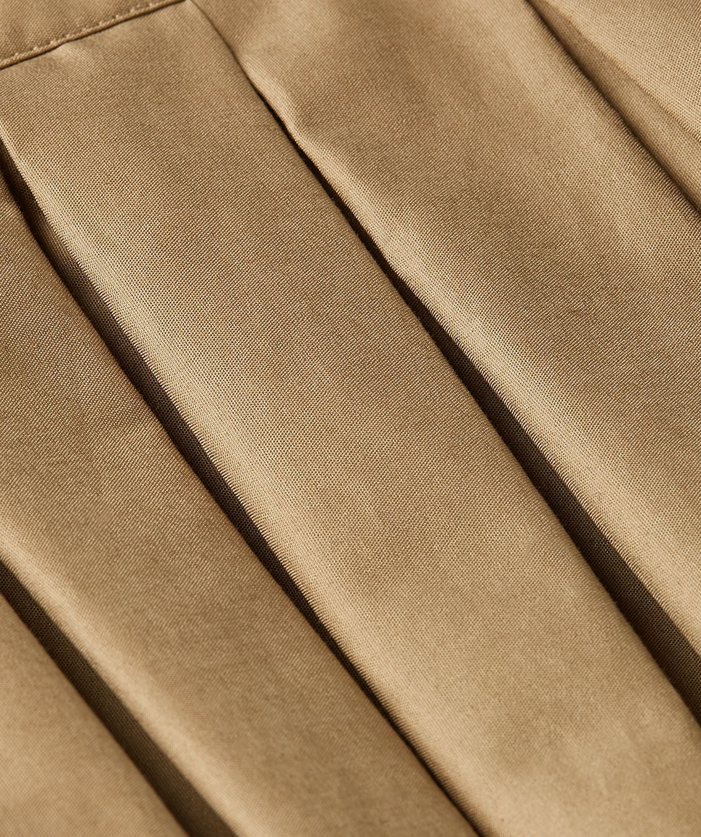 TARRANT high waisted maxi rok - light khaki