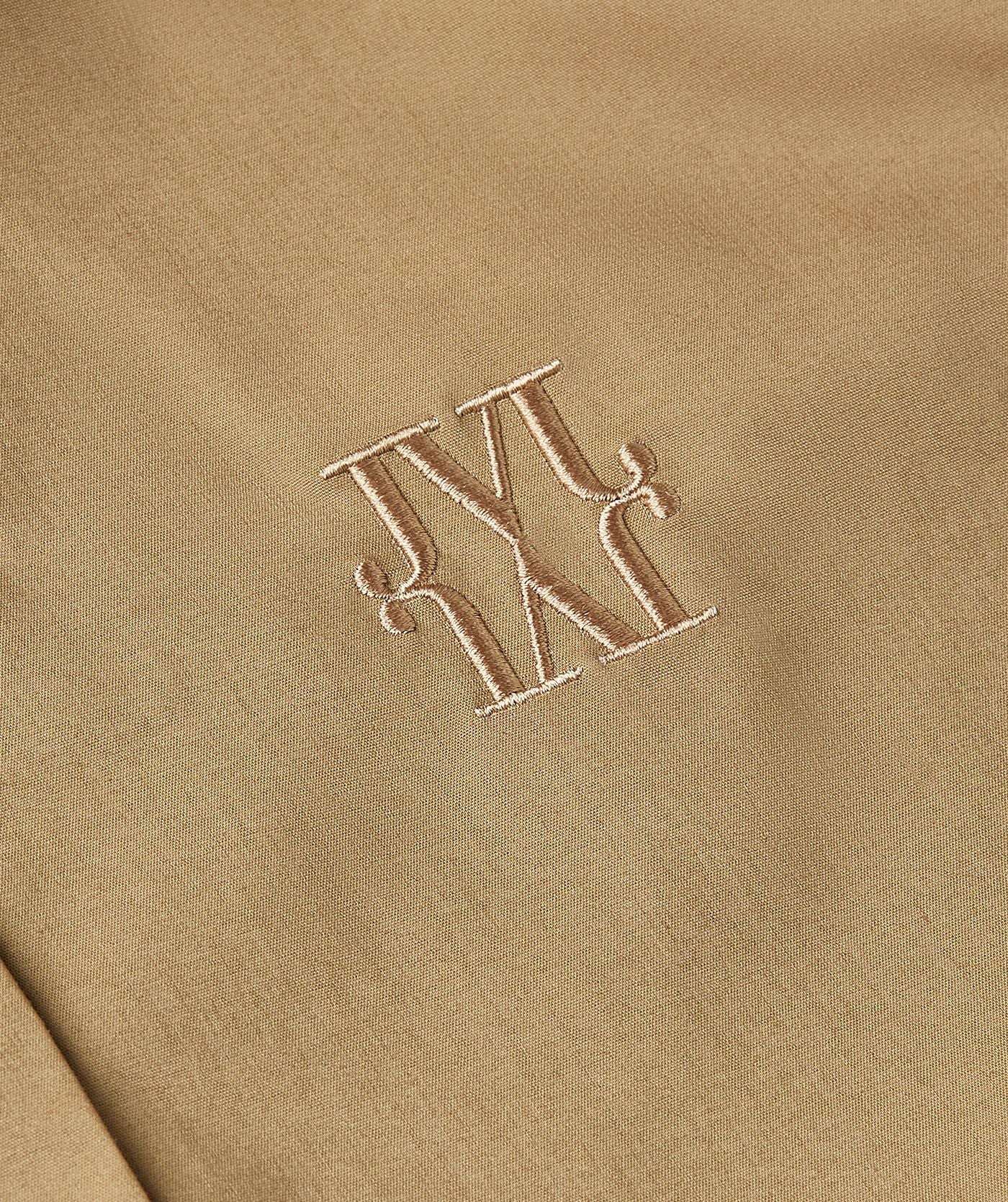 SUSIE straight fit blouse - light khaki