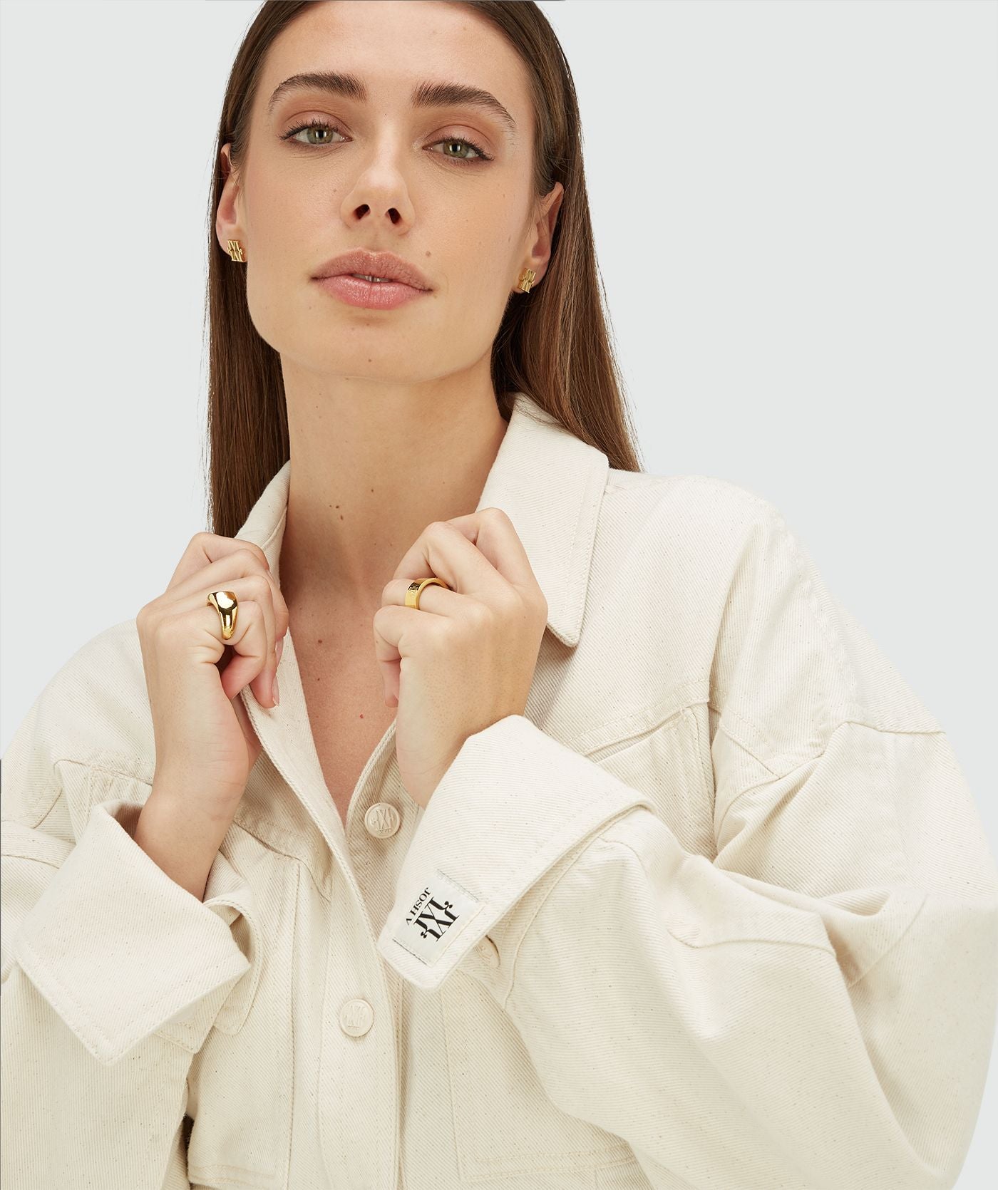 MICAH fitted blouse - ecru