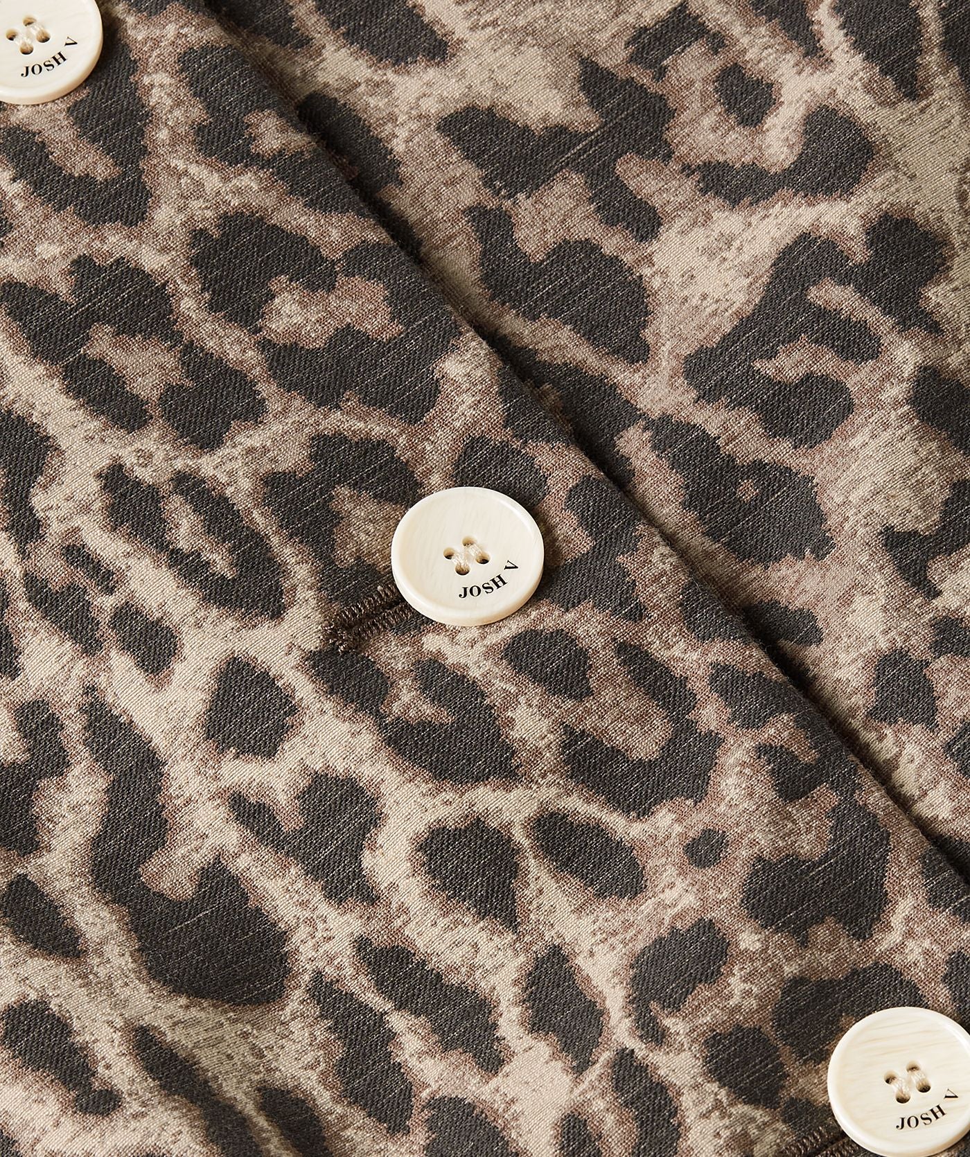 NADINE bomber jacket met leopard print - leopard brown