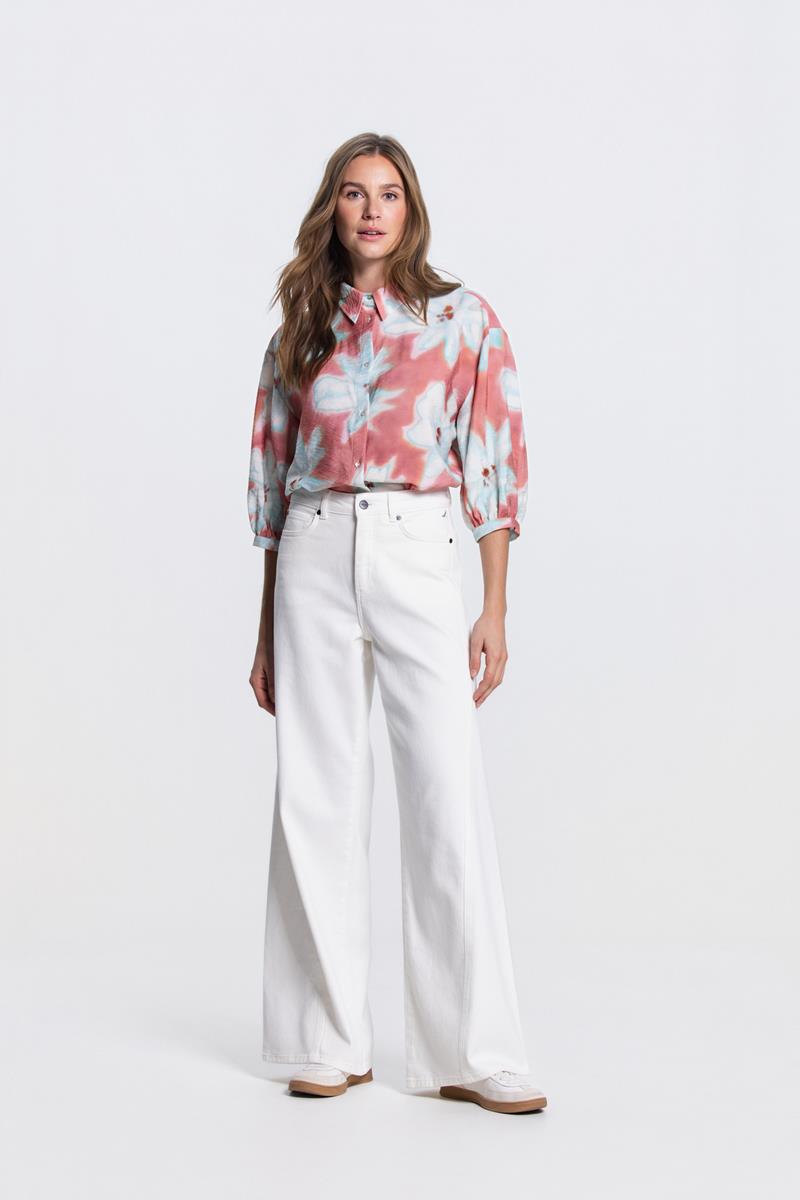 PIP MULTICOLOUR PRINT BLOUSE IN BLUSH