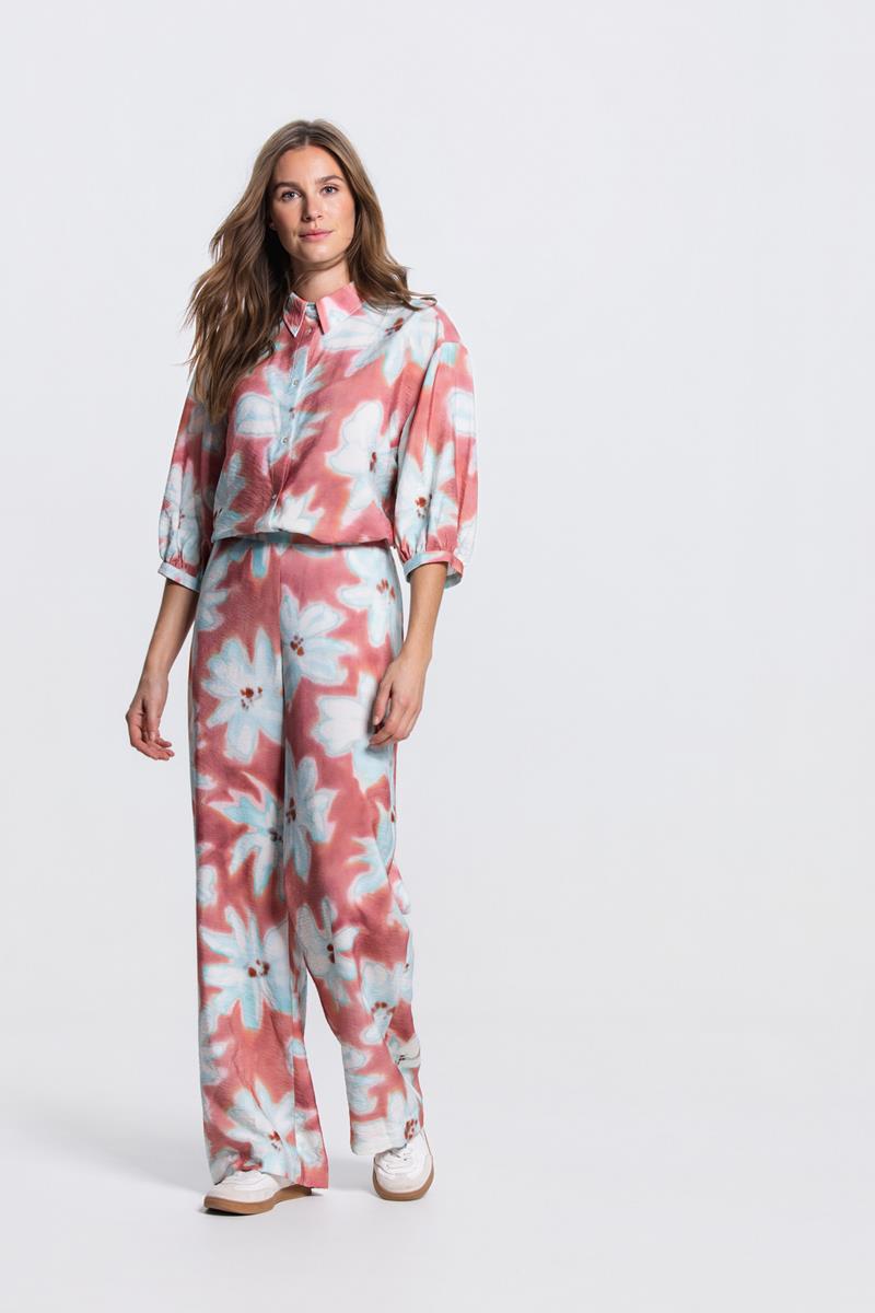PIP MULTICOLOUR PRINT BLOUSE IN BLUSH