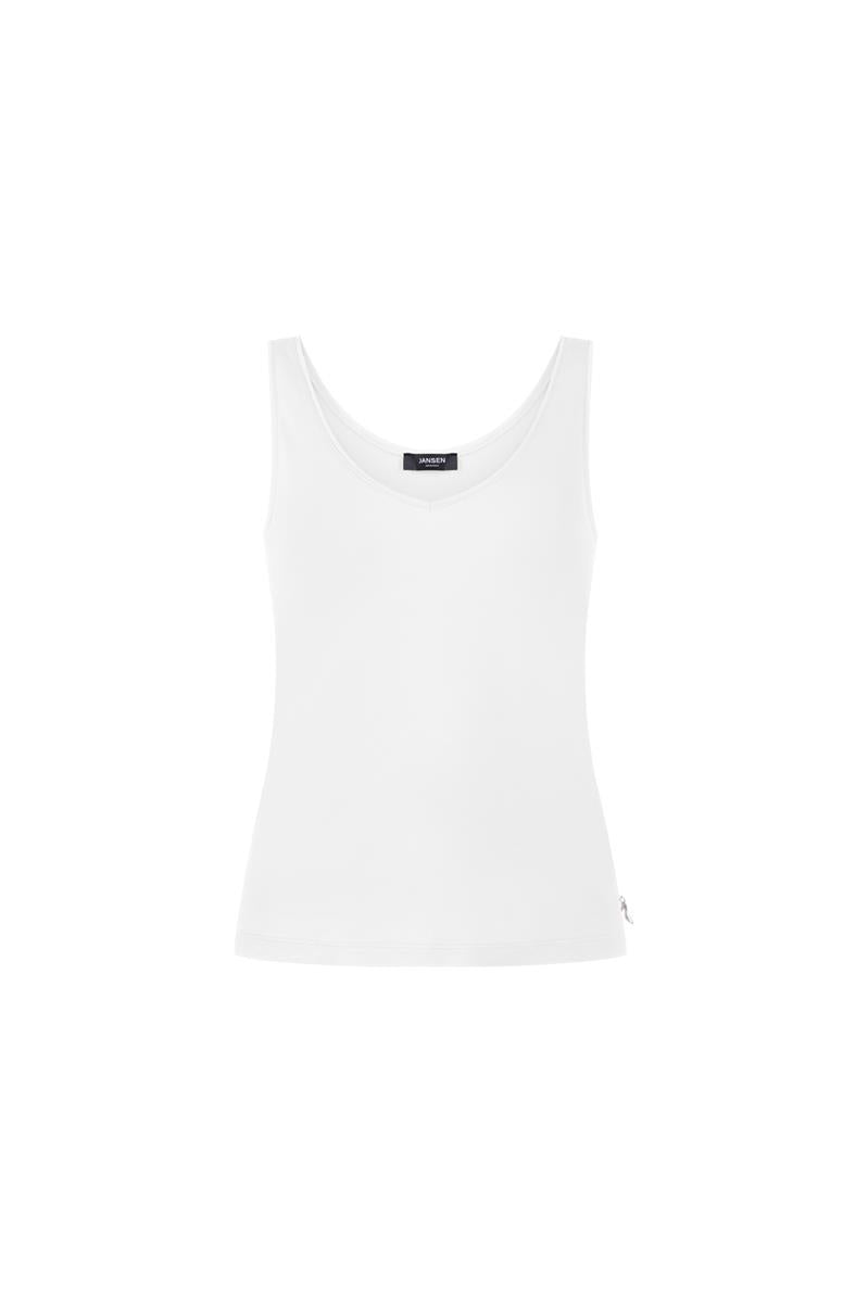 RIVER 2-WAY SINGLET IN WIT