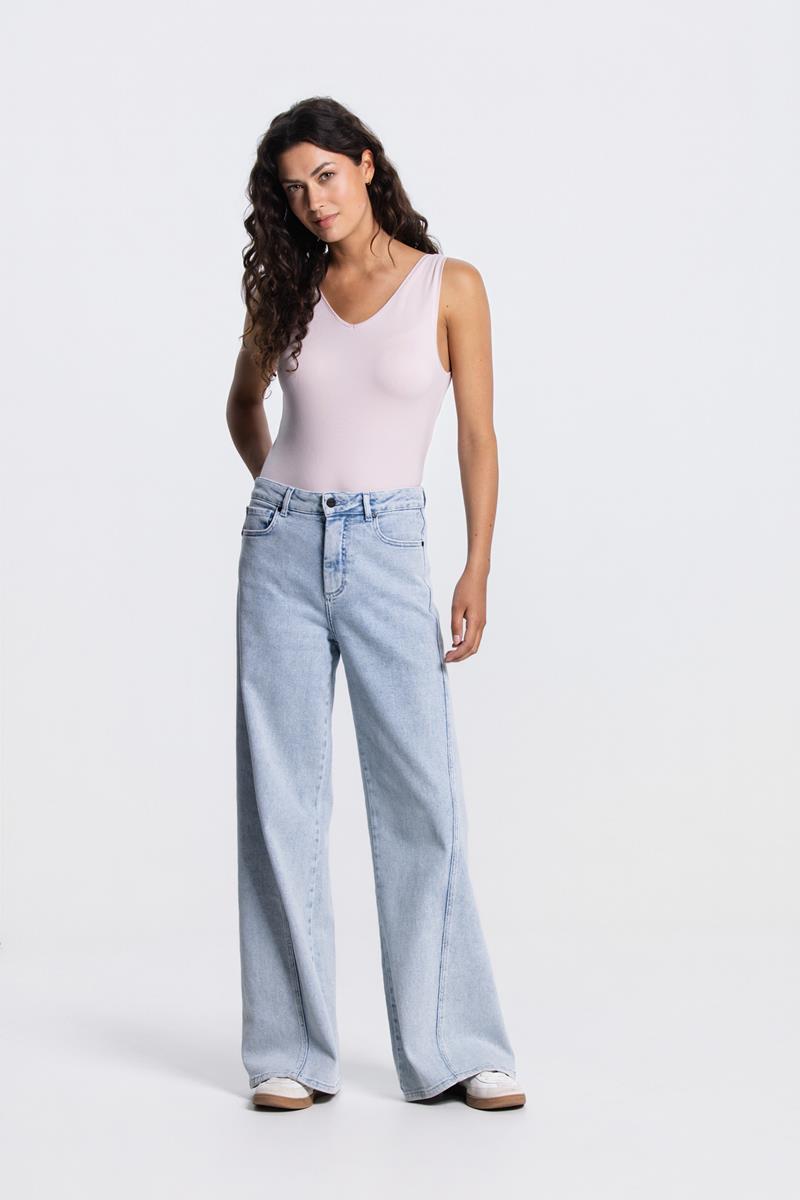 RIVER 2-WAY SINGLET IN LICHT ROZE