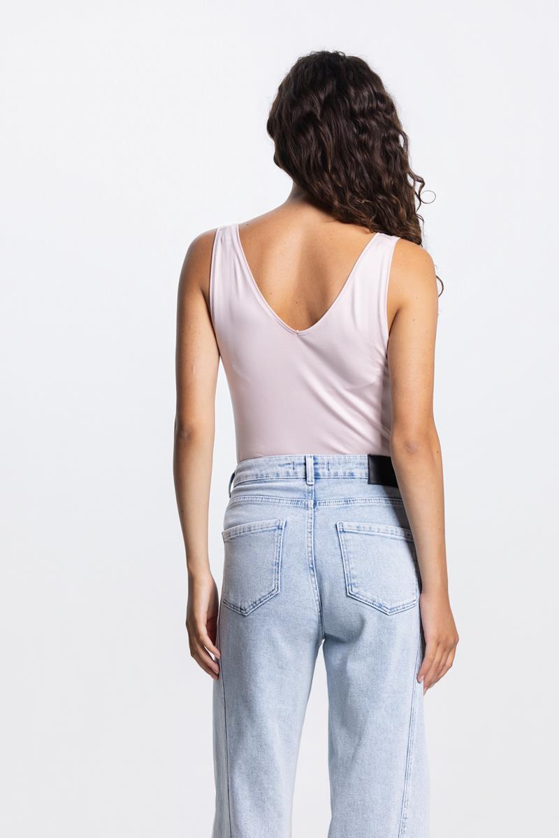 RIVER 2-WAY SINGLET IN LICHT ROZE