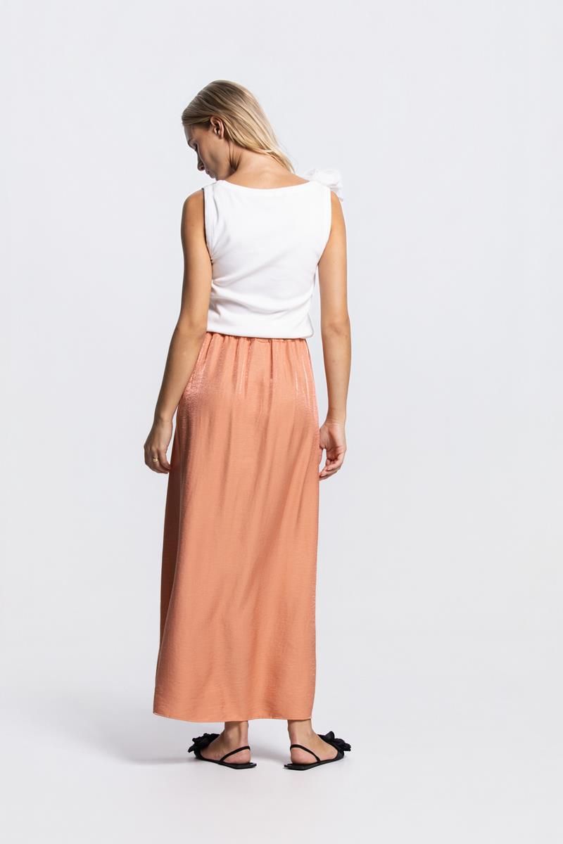 RHODE TOP MET BLOEMDETAIL IN WIT