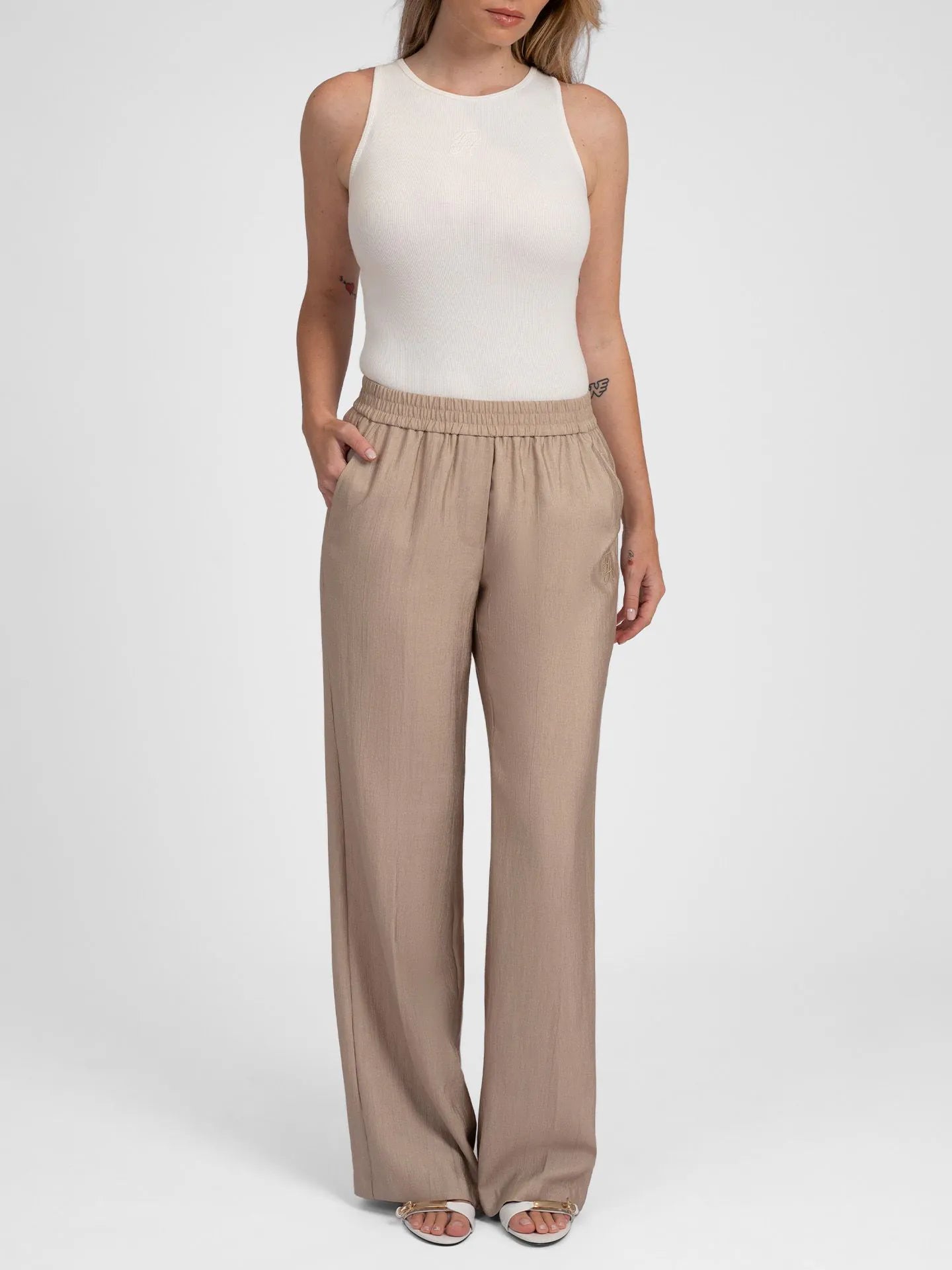 Glanzende broek
Orlando Pants hummus