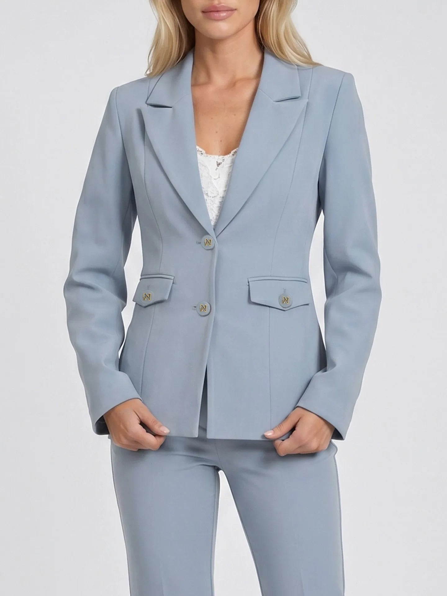 Tailored Blazer met tijdloze uitstraling