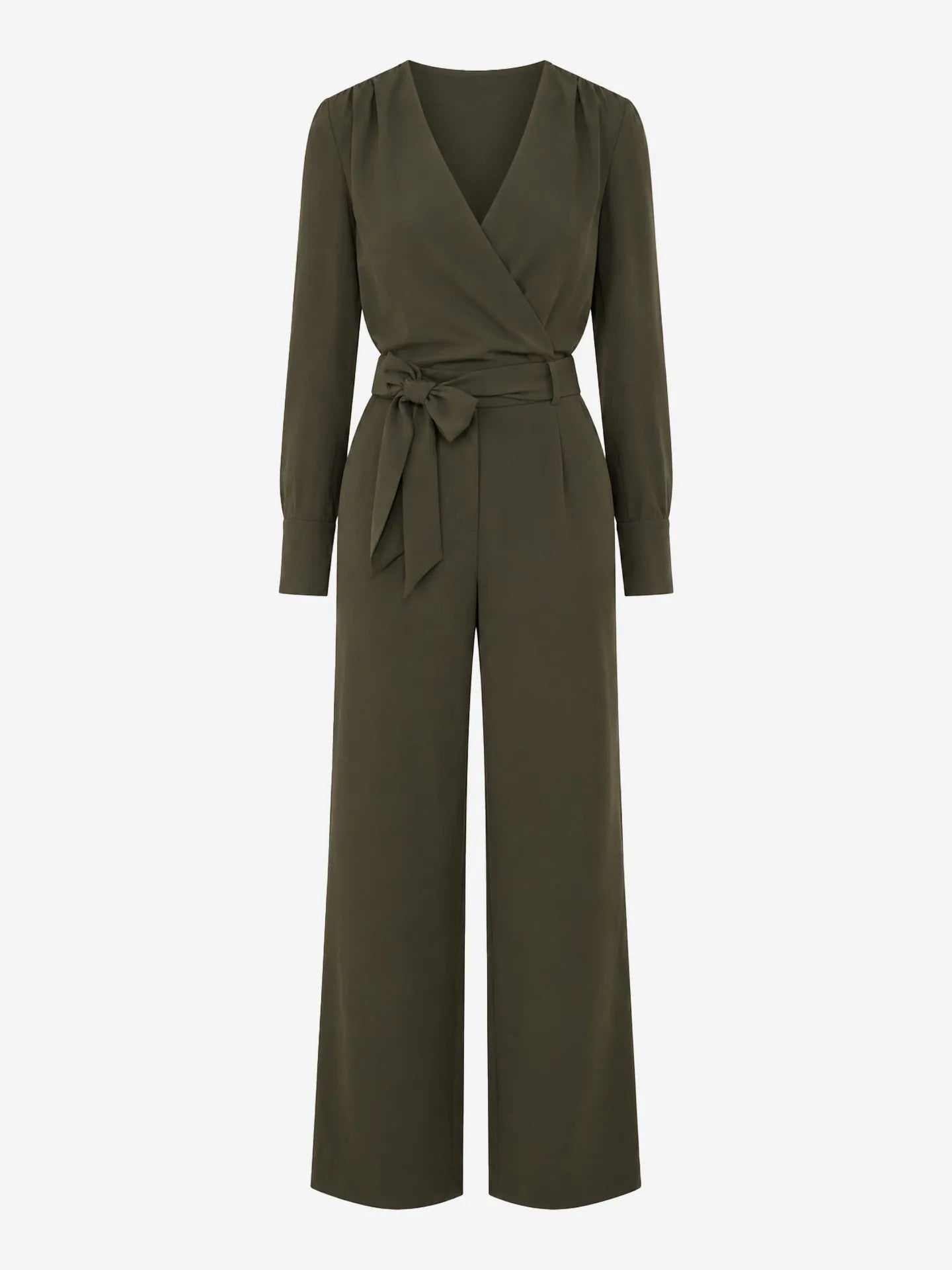 Amine Jumpsuit Night Green – Nikkie