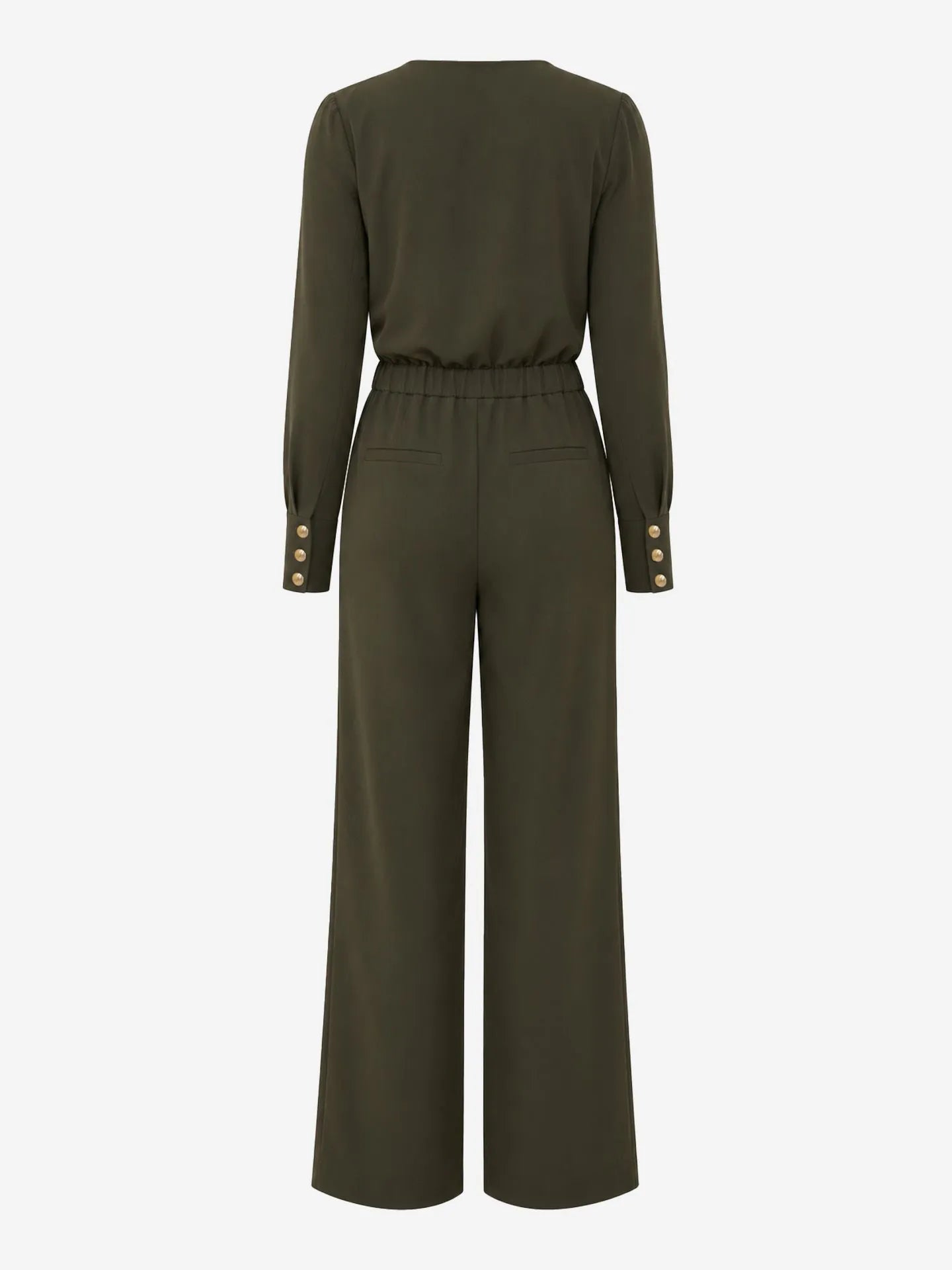 Amine Jumpsuit Night Green – Nikkie