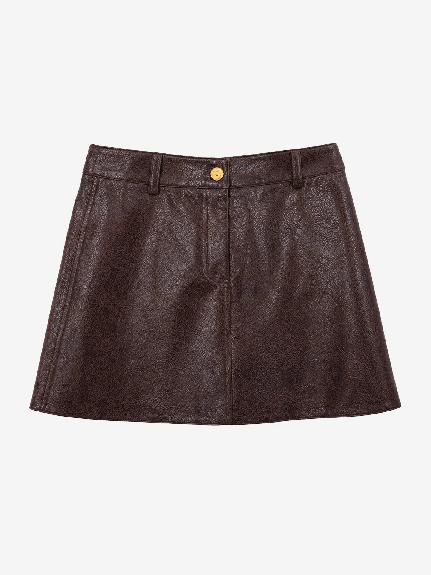 Anisa Skirt  Imitatieleer rok