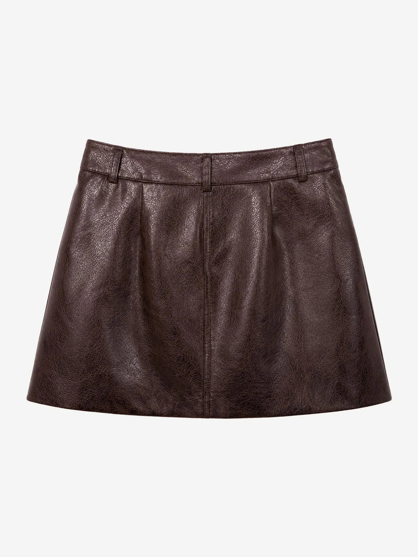 Anisa Skirt  Imitatieleer rok