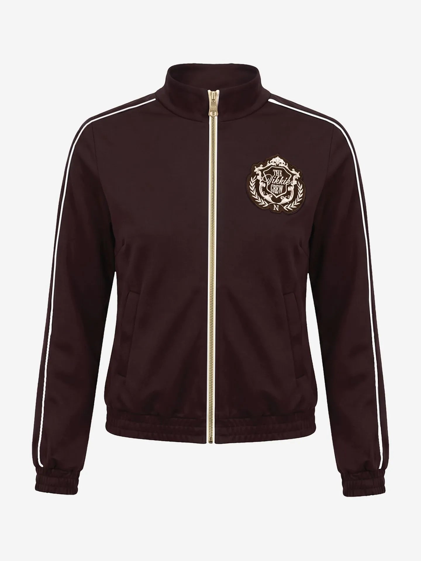 Alara Jacket Track jack met gestreepte biezen