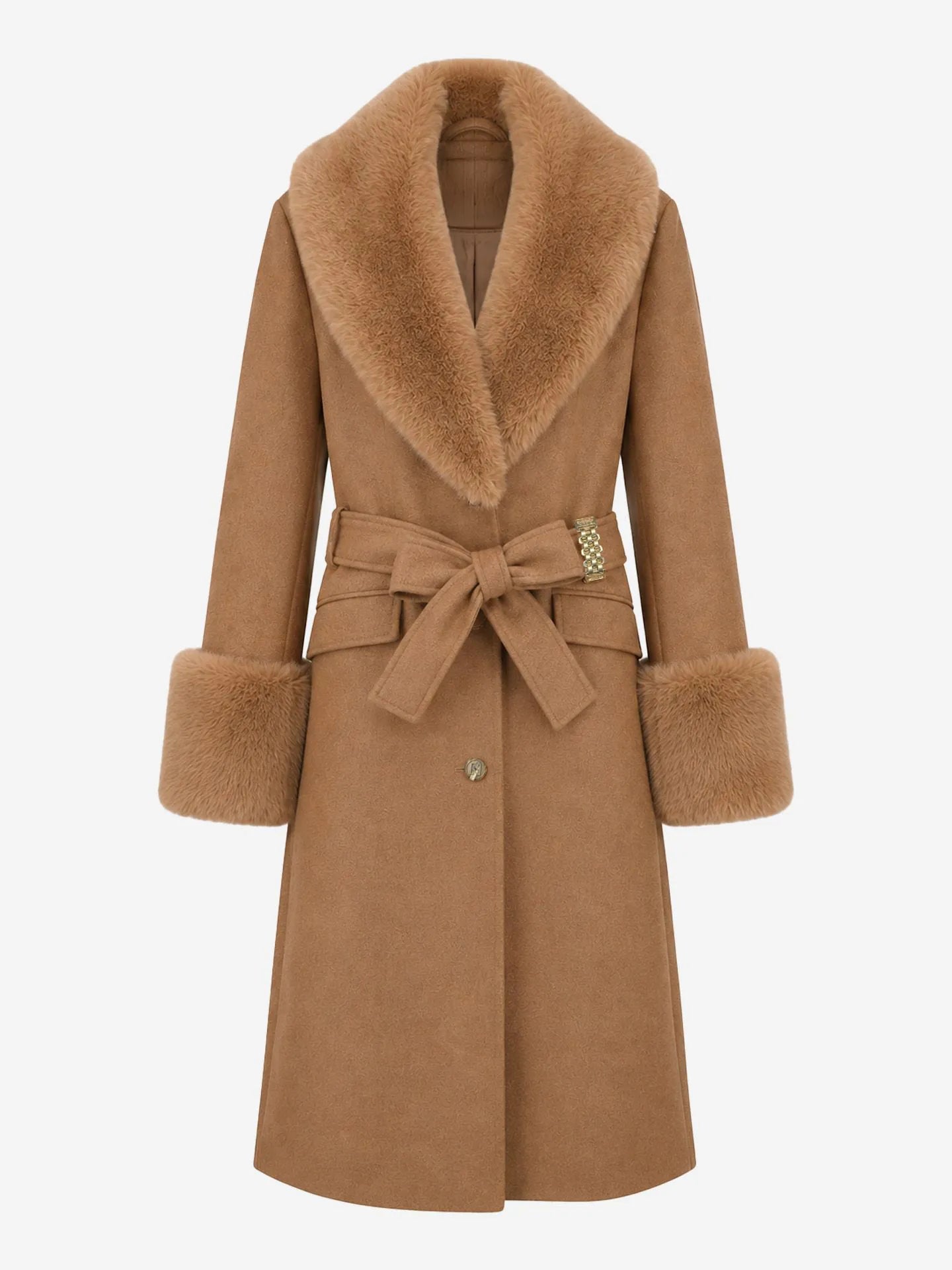 Auria Coat Camel – Nikkie