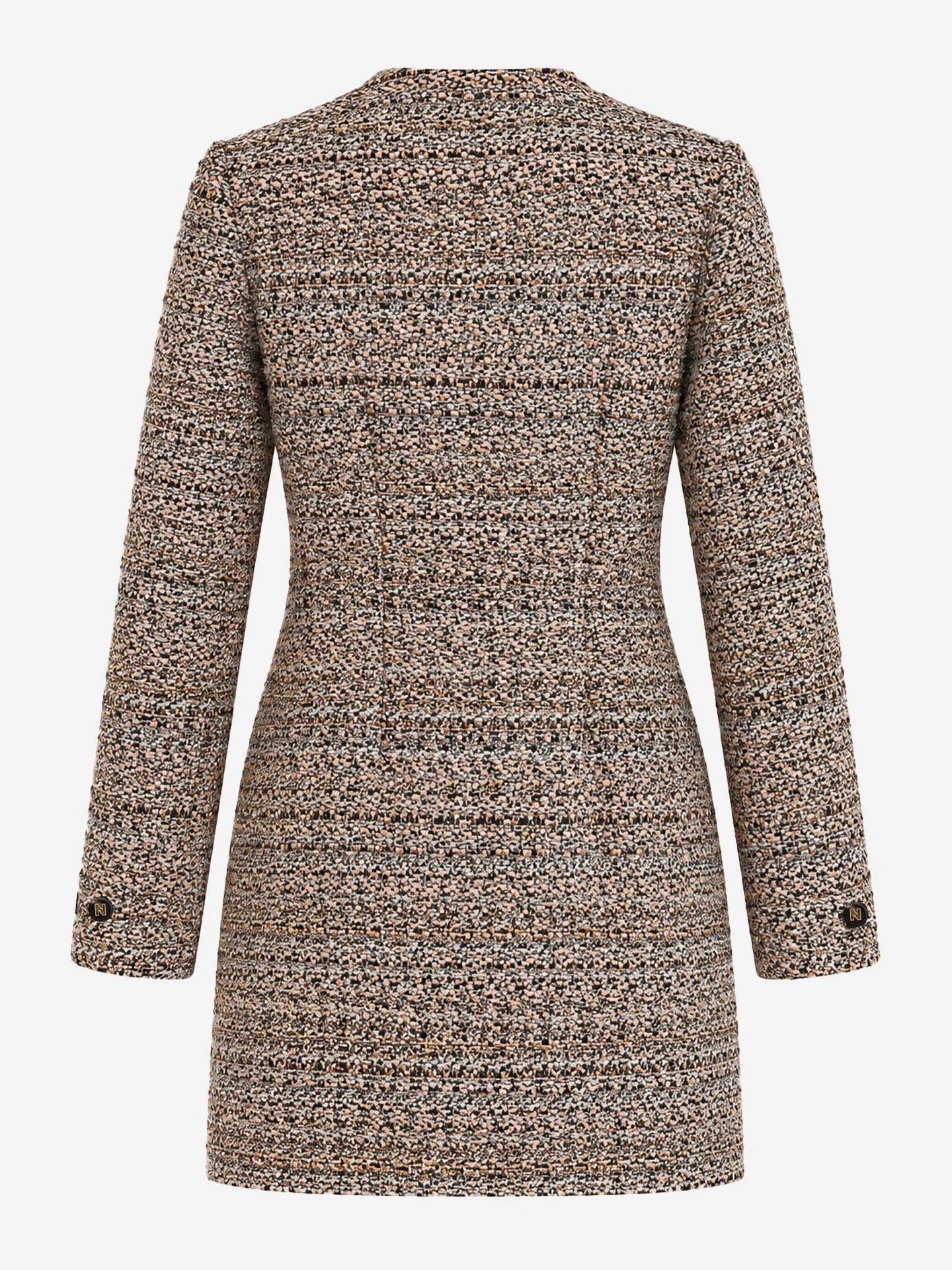 Azaria Blazer Dress Boucle blazerjurk met luxe uitstraling