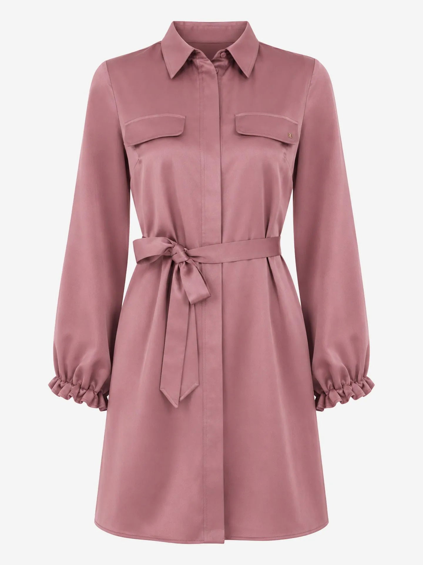 Aivy Dress Dark Rose – Nikkie
