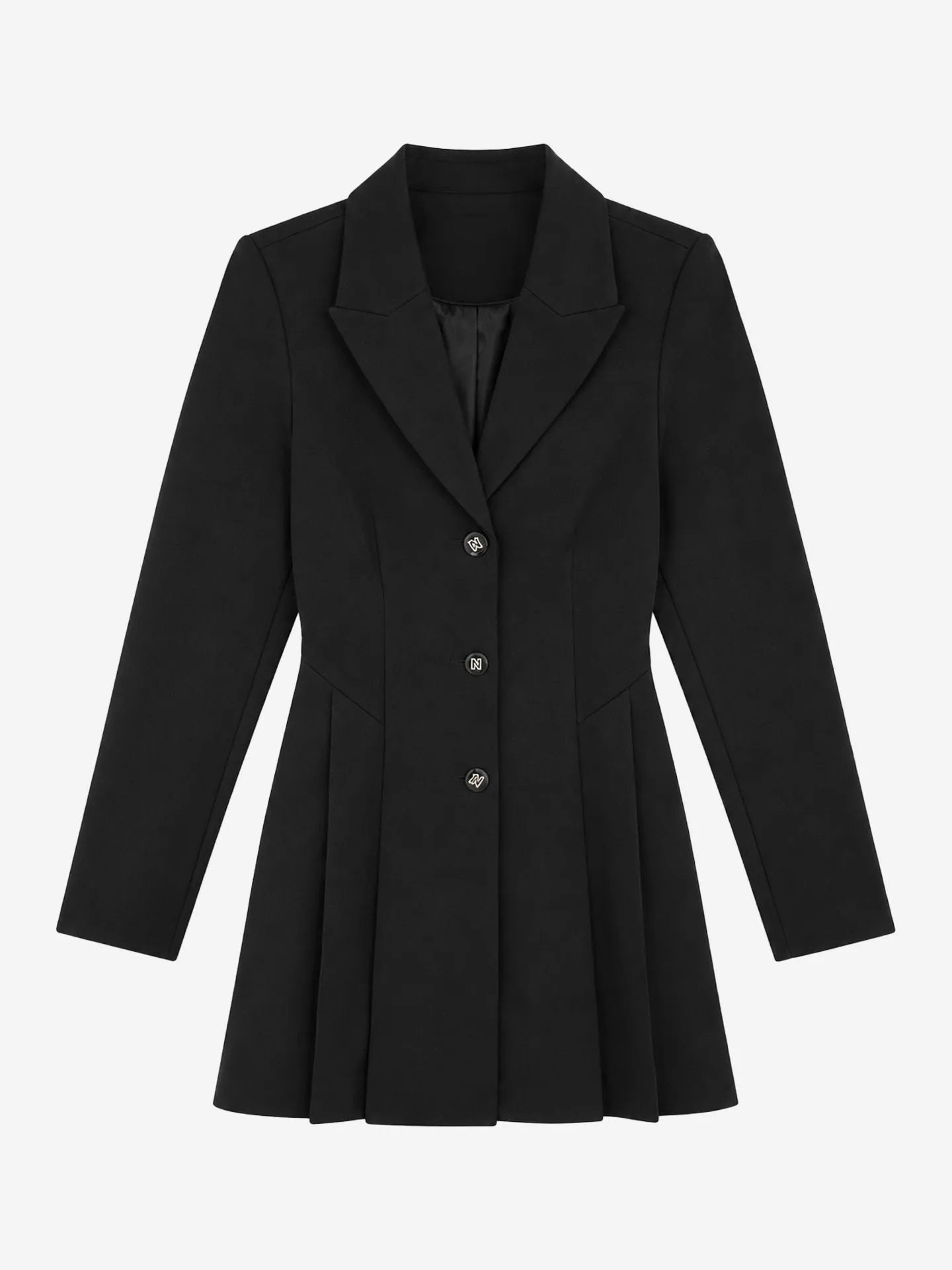 Alka Blazer Dress Zwart – Nikkie