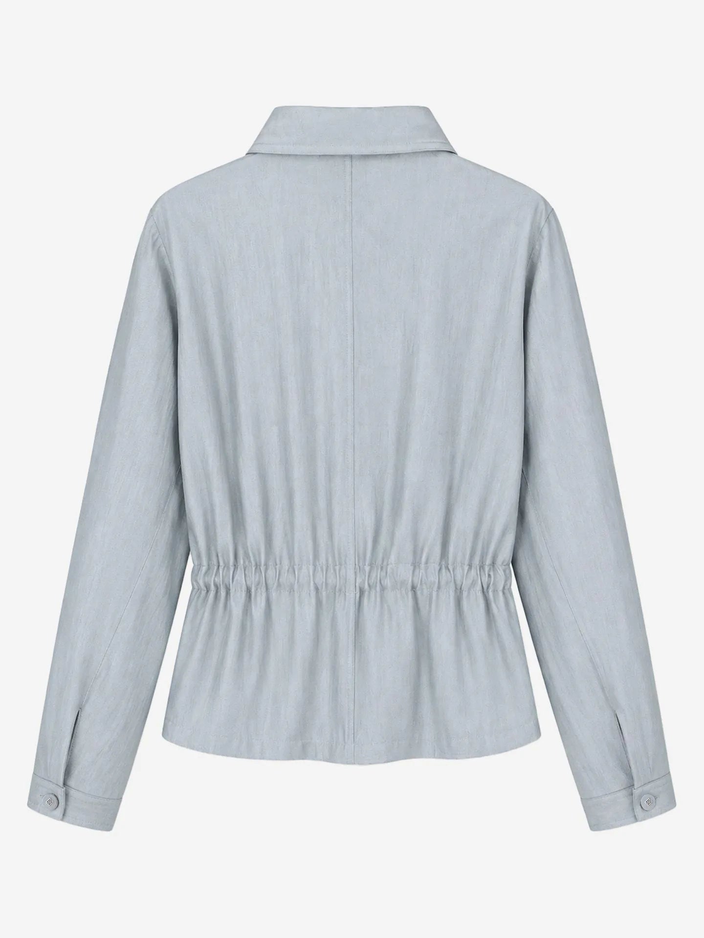 Alira Blouse Frozen Blue – Nikkie