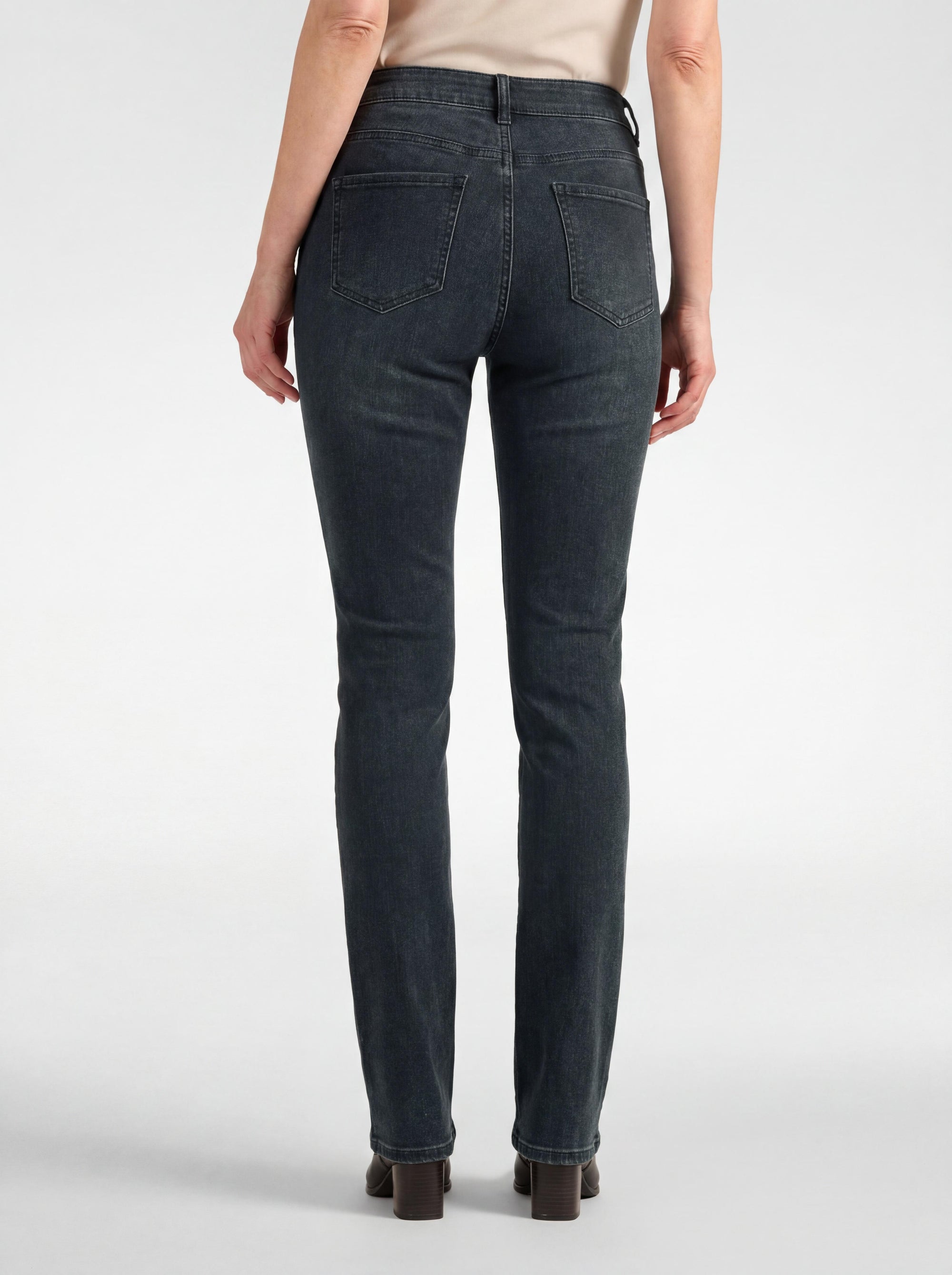 Bootcut Jeans – Donkerblauw Denim