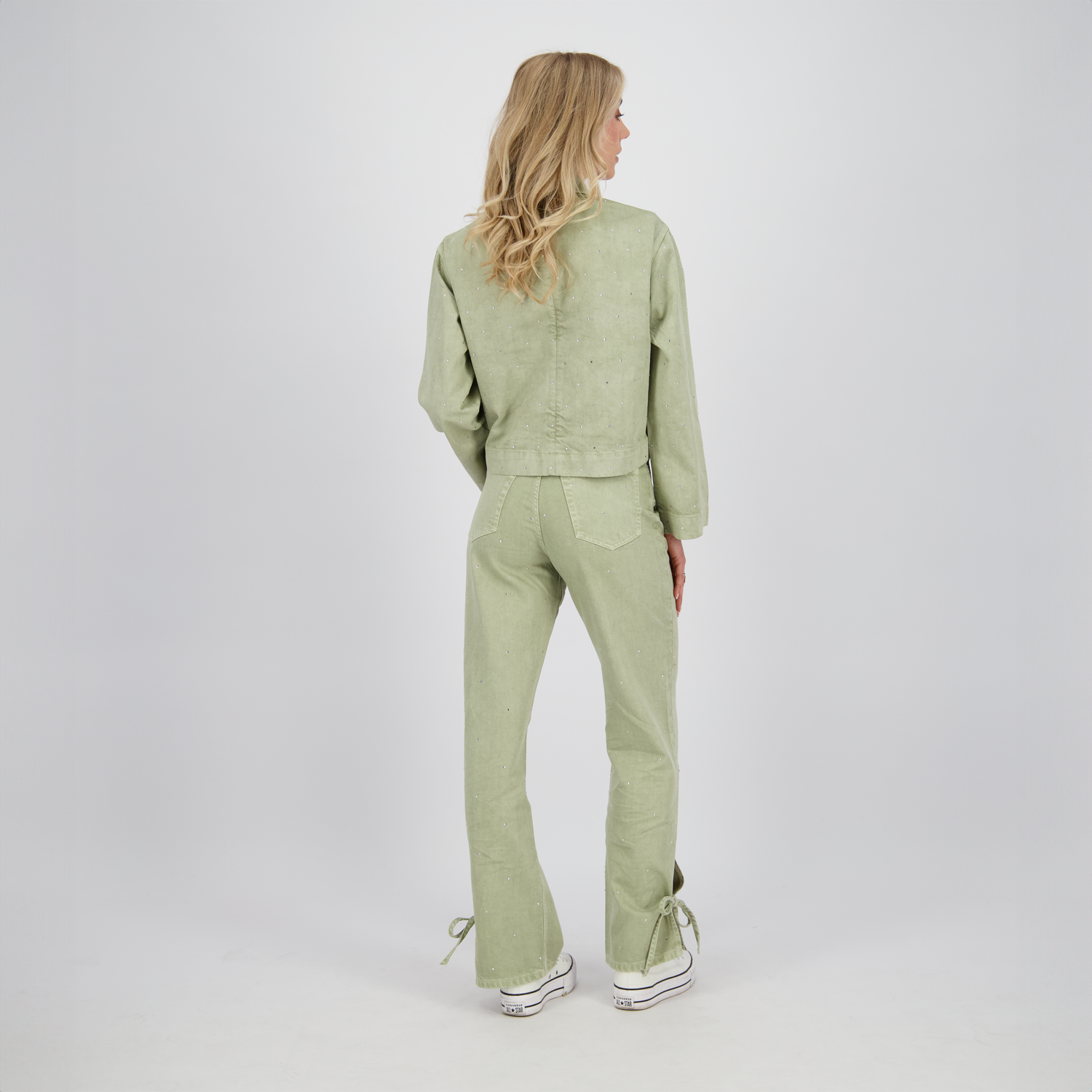 Raizzed Nova Jeansjack – Old Green