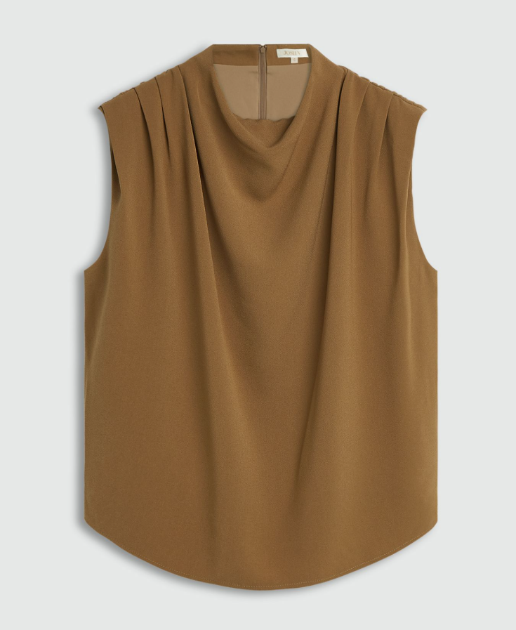 KIANA - Losvallende top - Khaki