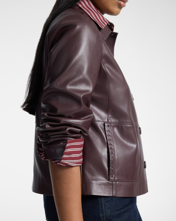 Jack met burgundy coating