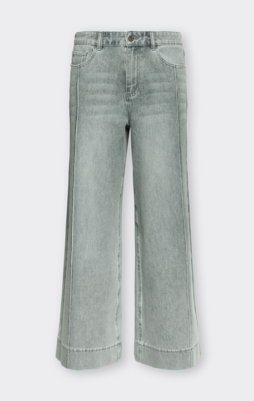 Jeans wide leg verwassen