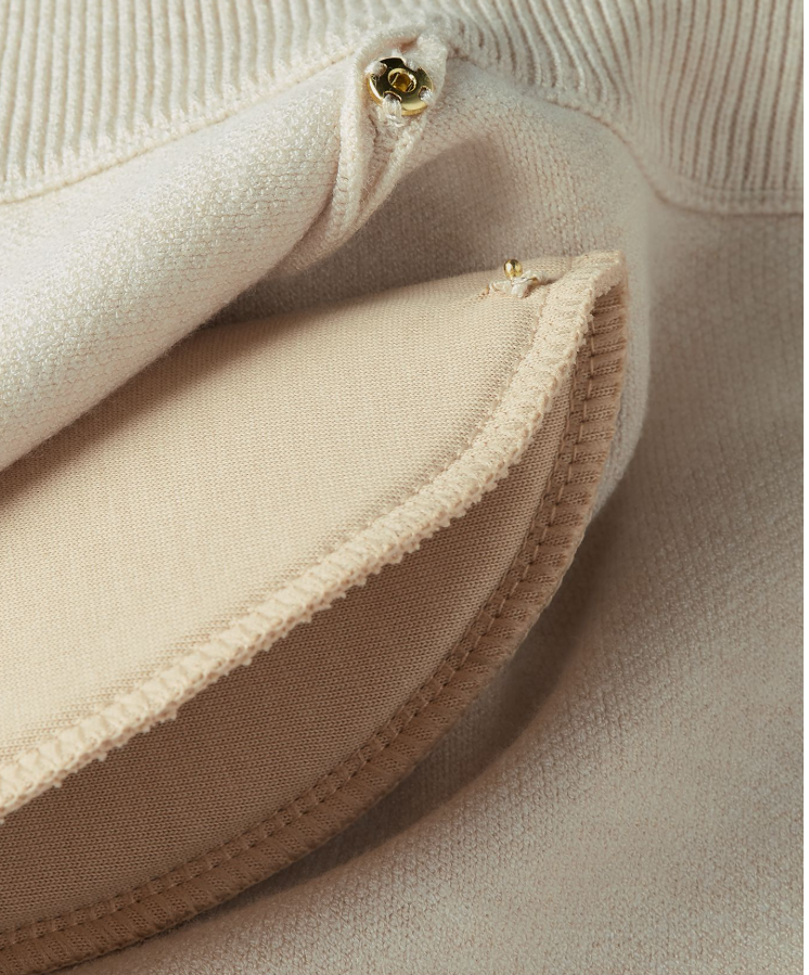 FLISS regular fit vest - light ecru
