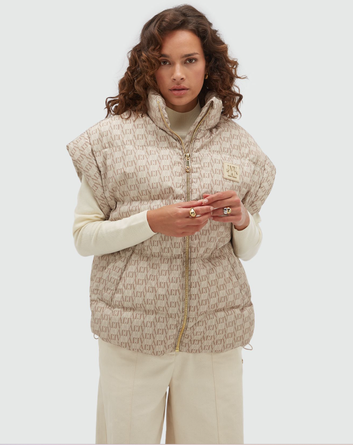 Oversized bodywarmer